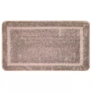 Коврик для ванной клеопатра 50*80 см микрофайбер бежевый