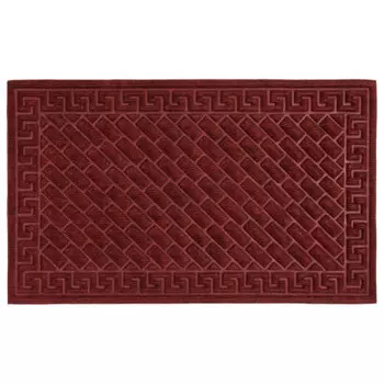 Коврик придверный 45*75 см санстеп бордовый
