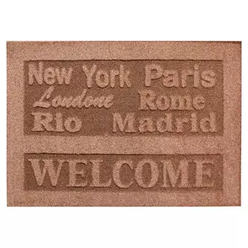 Коврик придверный войлочный клеопатра оскар 45*68 см тиснение