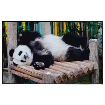 Коврик влаговпитывающий 50*80см Vortex Velur SPA панда 24287