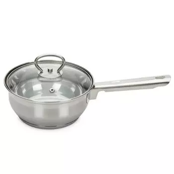 Ковш 1,4л оливия крышка нержавеющая сталь aso016