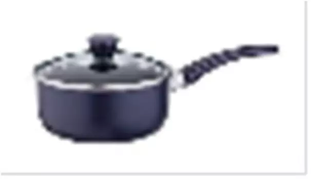 Ковш 1 л агнесс с антипригарным покрытием и крышкой 906-205