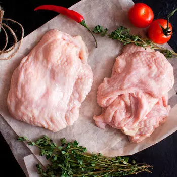 Кожа куриная охлажденная, собственное производство