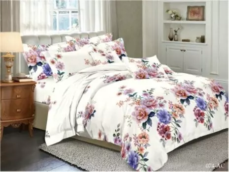 Кпб 1, 5-сп CLEO арт колор полисатин 15/074-ac