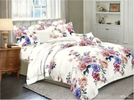 Кпб 1, 5-сп CLEO арт колор полисатин 15/264-ac