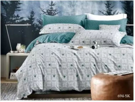 Кпб 2-сп клео сатин де люкс набивной 20/694-sk