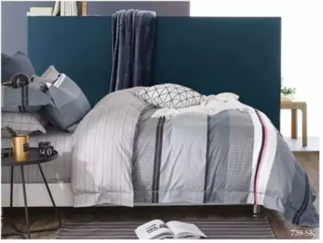 Кпб 2-сп клео сатин де люкс набивной 20/739-sk