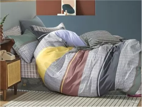 Кпб 2-сп клео сатин де люкс набивной 20/757-sk