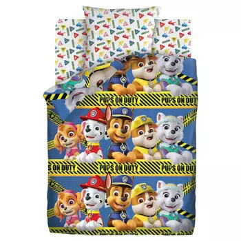 Кпб детский 1,5 сп щенки на страже 50*70 хлопок