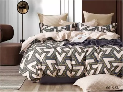 Кпб евро клео сатин де люкс сатин набивной 31/0018-sk