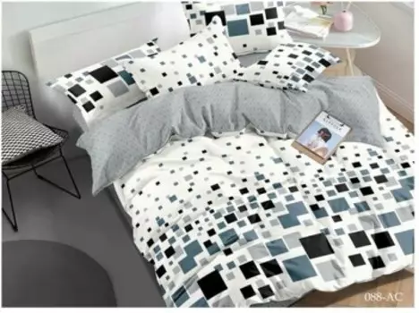 Кпб клео полисатин арт колор евро 31/088-ac