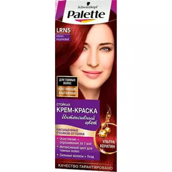 Краска д/волос палетт красно-каштановый lrn5