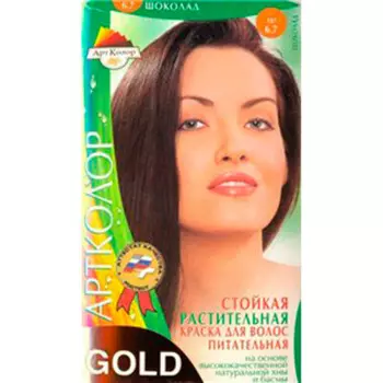 Краска для волос Артcolor 25г шоколад 6.7 107