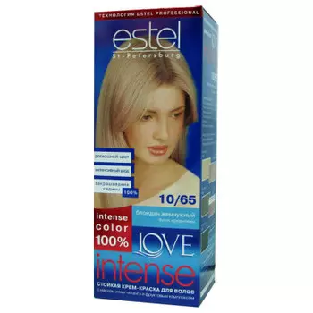 Краска для волос Estel Love 10/65 блондин жемчужный