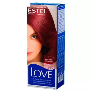 Краска для волос Estel Love 6/5 бордо