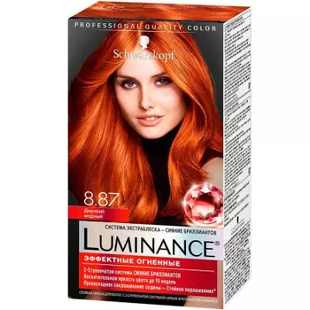 Краска для волос Luminance 8.87 дерзкий медный
