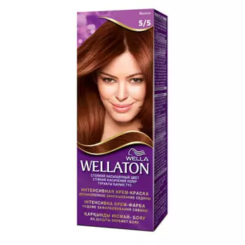 Краска для волос веллатон 5/5 махагон