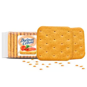 Крекер добрый совет фруктоза отруби Ясная Поляна