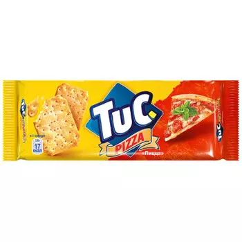 Крекер TuC 100г пицца крафт