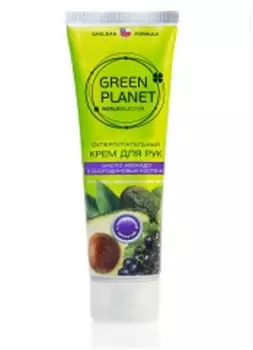 Крем д/рук зеленая планета 90 г суперпитательный д/сухой и обезвоженной кожи масло авокадо