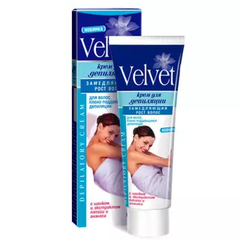 Крем для депиляции Velvet 100мл замедляющий рост волос