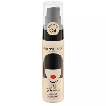 Крем для лица Vivienne Sabo тональный со сценическим эффектом тон 04