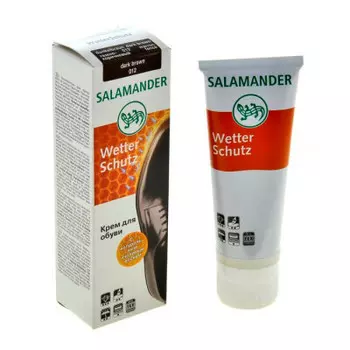 Крем для обуви Salamander 75мл ваттер шутц темно-коричневый