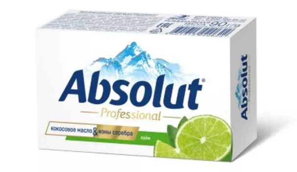 Крем-мыло абсолют 90 г лайм