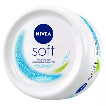 Крем Nivea 200мл софт