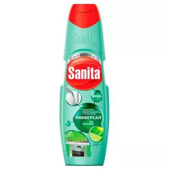 Крем Sanita 600 г универсал зеленый чай и лайм