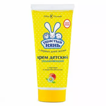 Крем ушастый нянь 100мл детский увлажняющий масло персика