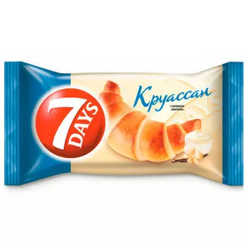 Круассан 7 Days 65г с кремом ваниль Чипита