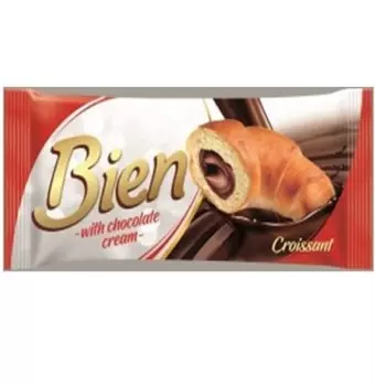 Круассан биен 240 г с кремом какао