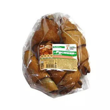 Круассанчики рустини 5шт*40г свежий хлеб