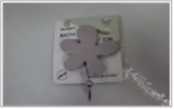 Крючок 1шт 7*9,5см абсолют хоум цветок розовый 504-4