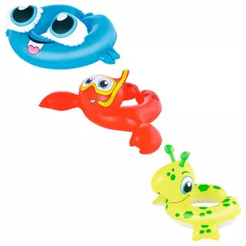 Круг д/ плавания бествей 3-6 лет животные в ассортименте 36112