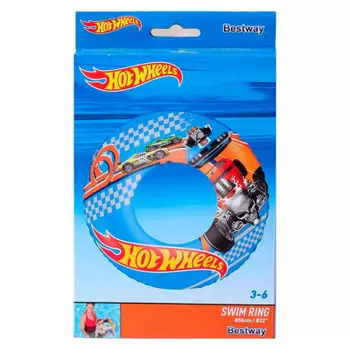 Круг для плавания Bestway d56см Hot Wheels 3-6лет 1693721