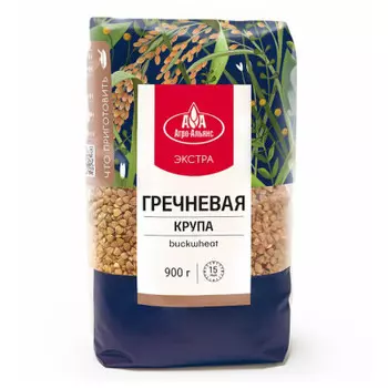 Крупа гречневая Агро-альянс 900г