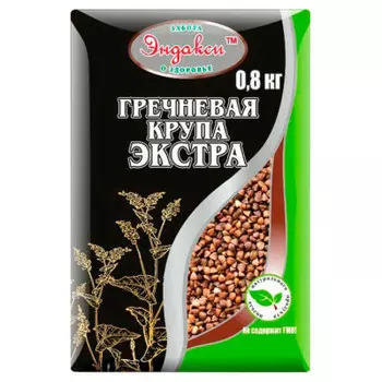Крупа гречневая экстра эндакси 800г