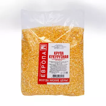 Крупа кукурузная Европа 700г