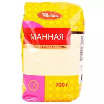 Крупа манная Увелка 700г