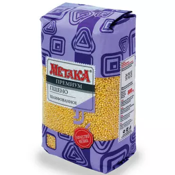 Крупа пшено метака 800г премиум