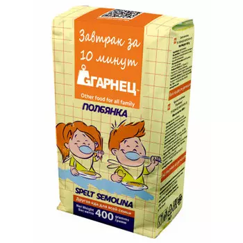 Крупка гарнец 400 г полбянка манка