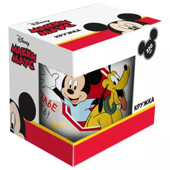 Кружка 220 мл дисней микки маус дорога фарфор п/у
