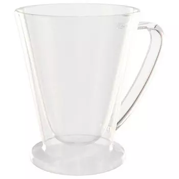 Кружка 250мл кверти тенеро стекло двойные стенки