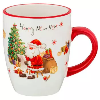 Кружка 300 мл лефард с новым годом! 358-1239