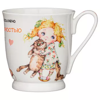 Кружка 300мл Lefard лучшие друзья 415-2185