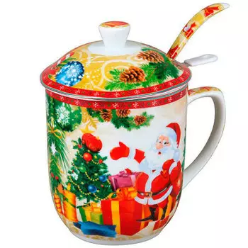 Кружка 300мл Rosenberg заварник ложка r260038