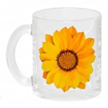 Кружка 320 мл осз герберы