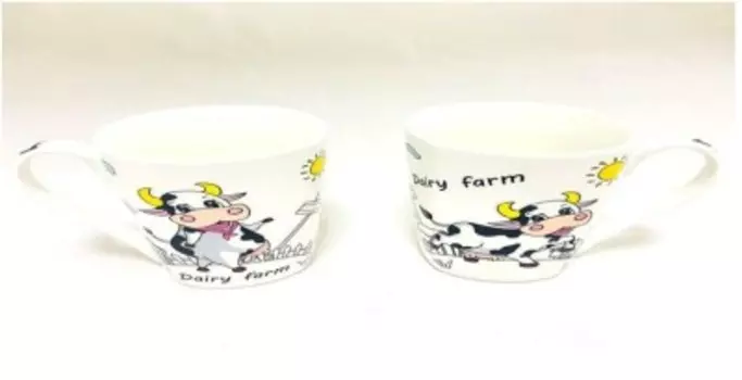 Кружка 320мл Absolut Home молочная ферма zpx20536